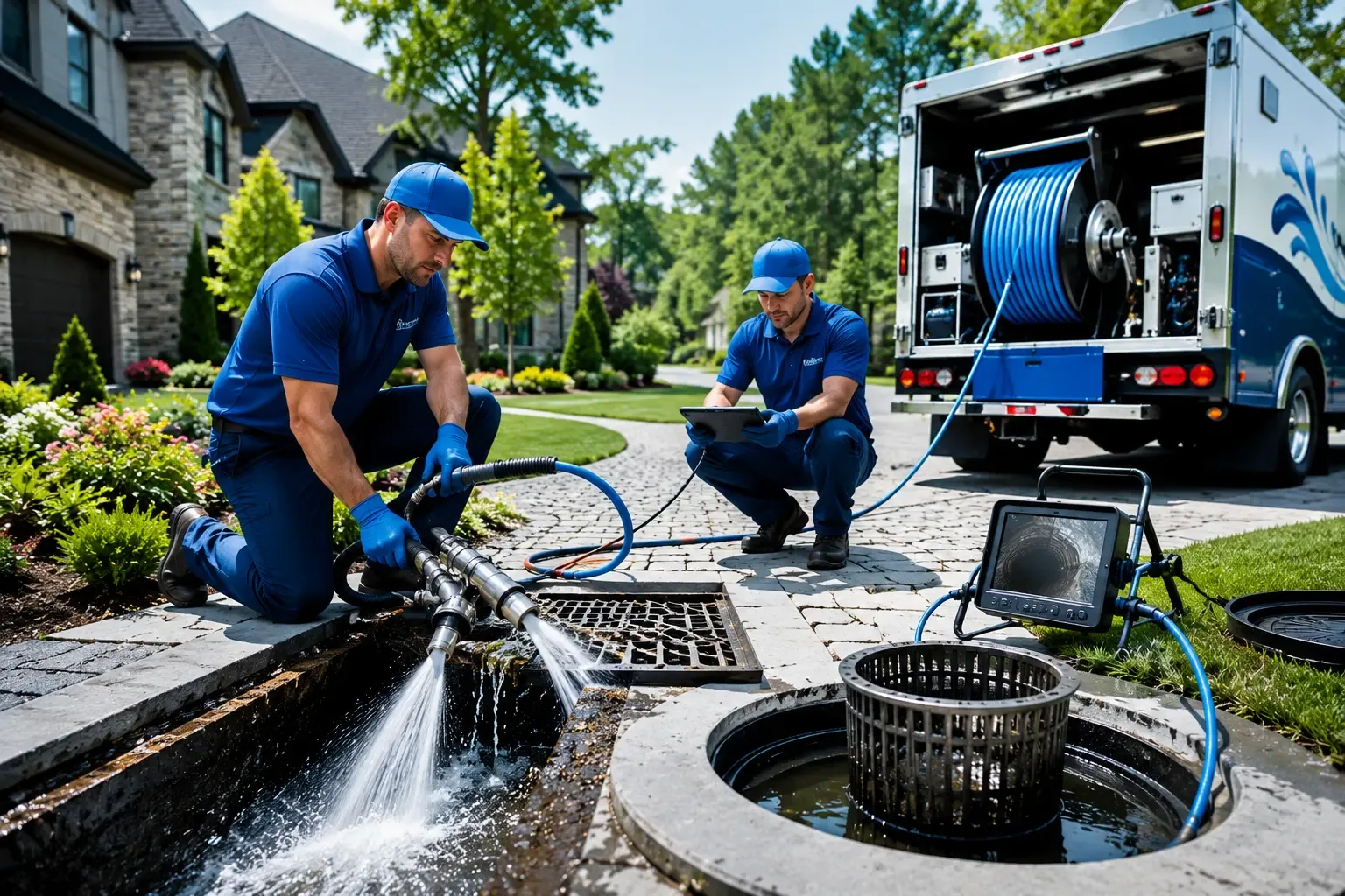 Local outdoor drain cleaning professionals in Lane, KS